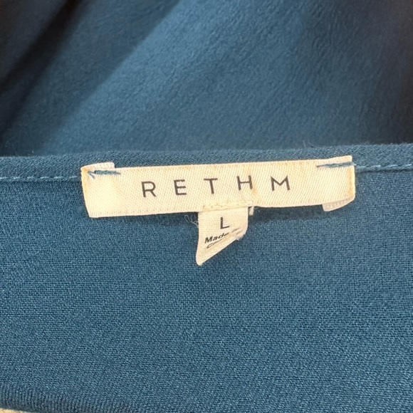 Rethm women’s boho blouse size large - Picture 6 of 7